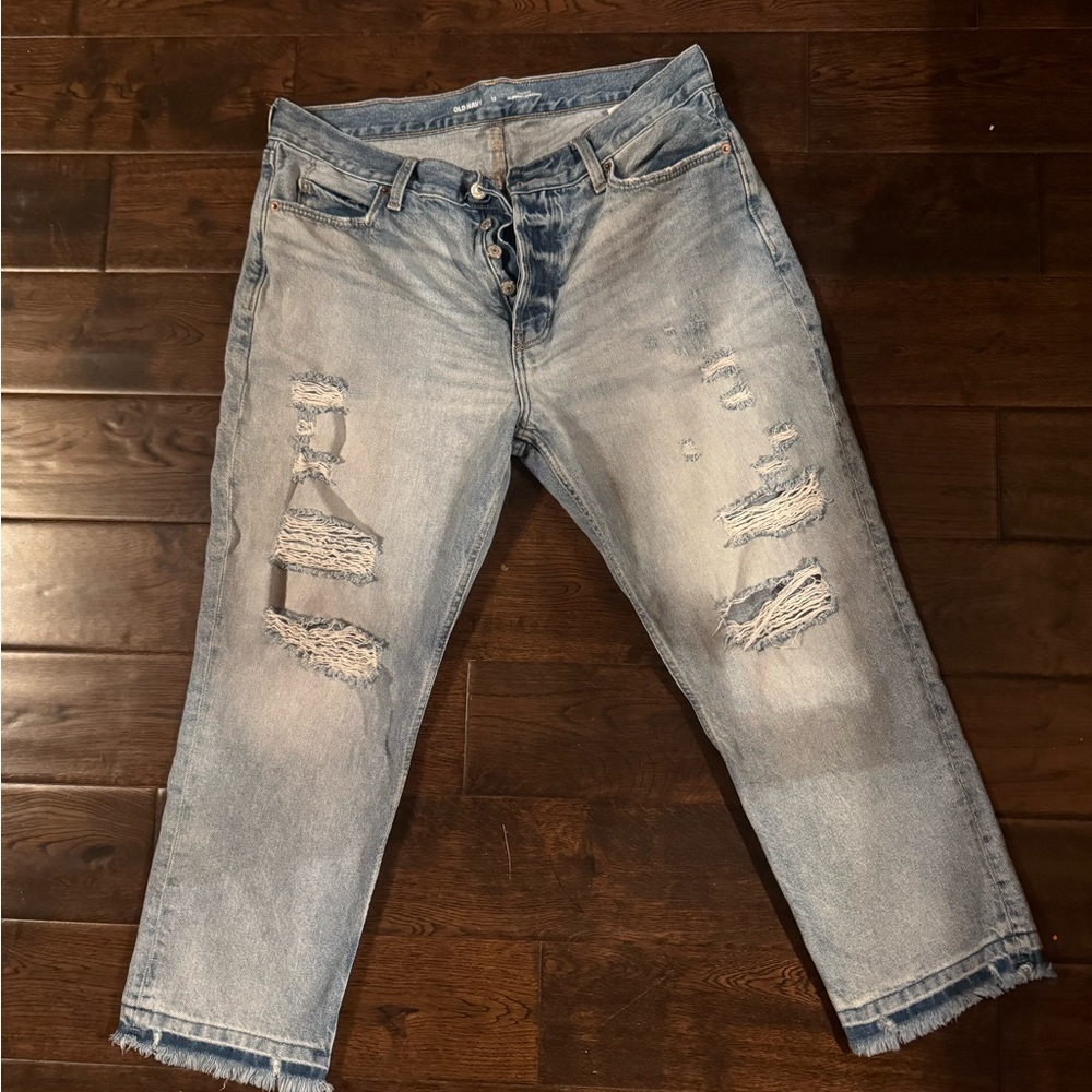 Old Navy Straight Leg denim- size 12